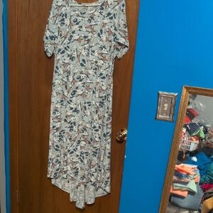 LuLaRoe Carley Mickey Mouse Dress